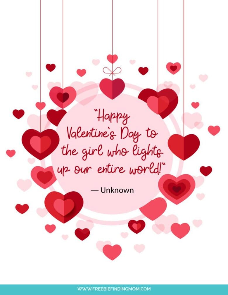 gift for daughter 48 valentine's day wishes and quotes for your